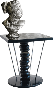 Tavolino ‘900 ebanizzato